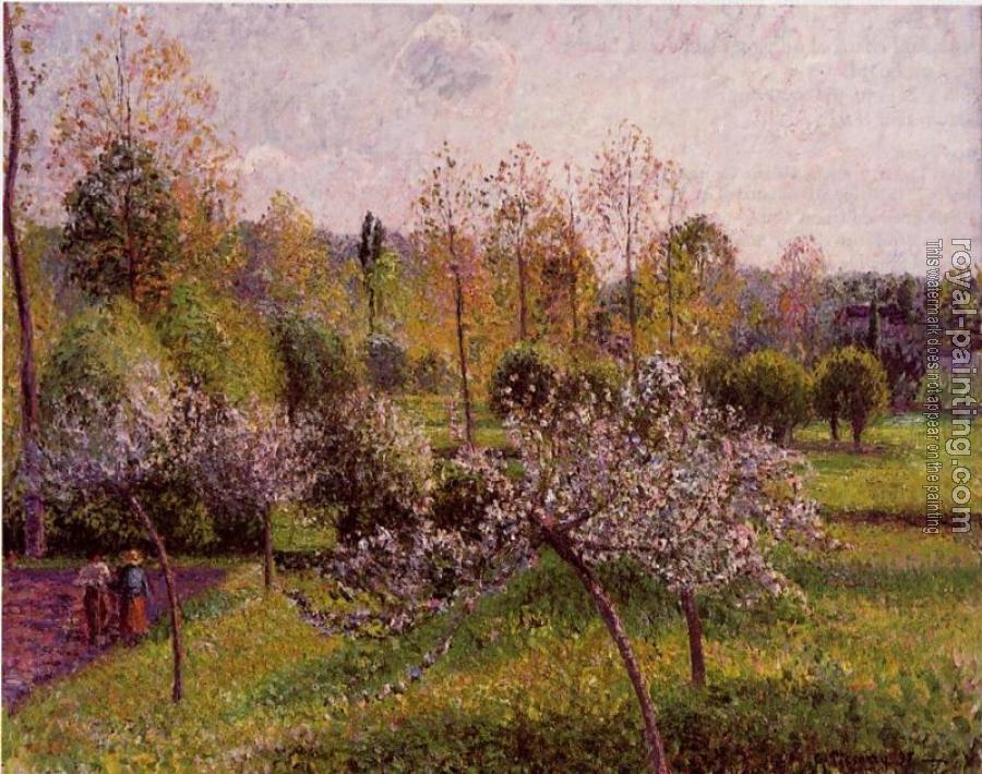 Camille Pissarro : Flowering Apple Trees at Eragny II